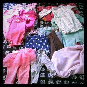 🦄Newborn baby girl lot🦄